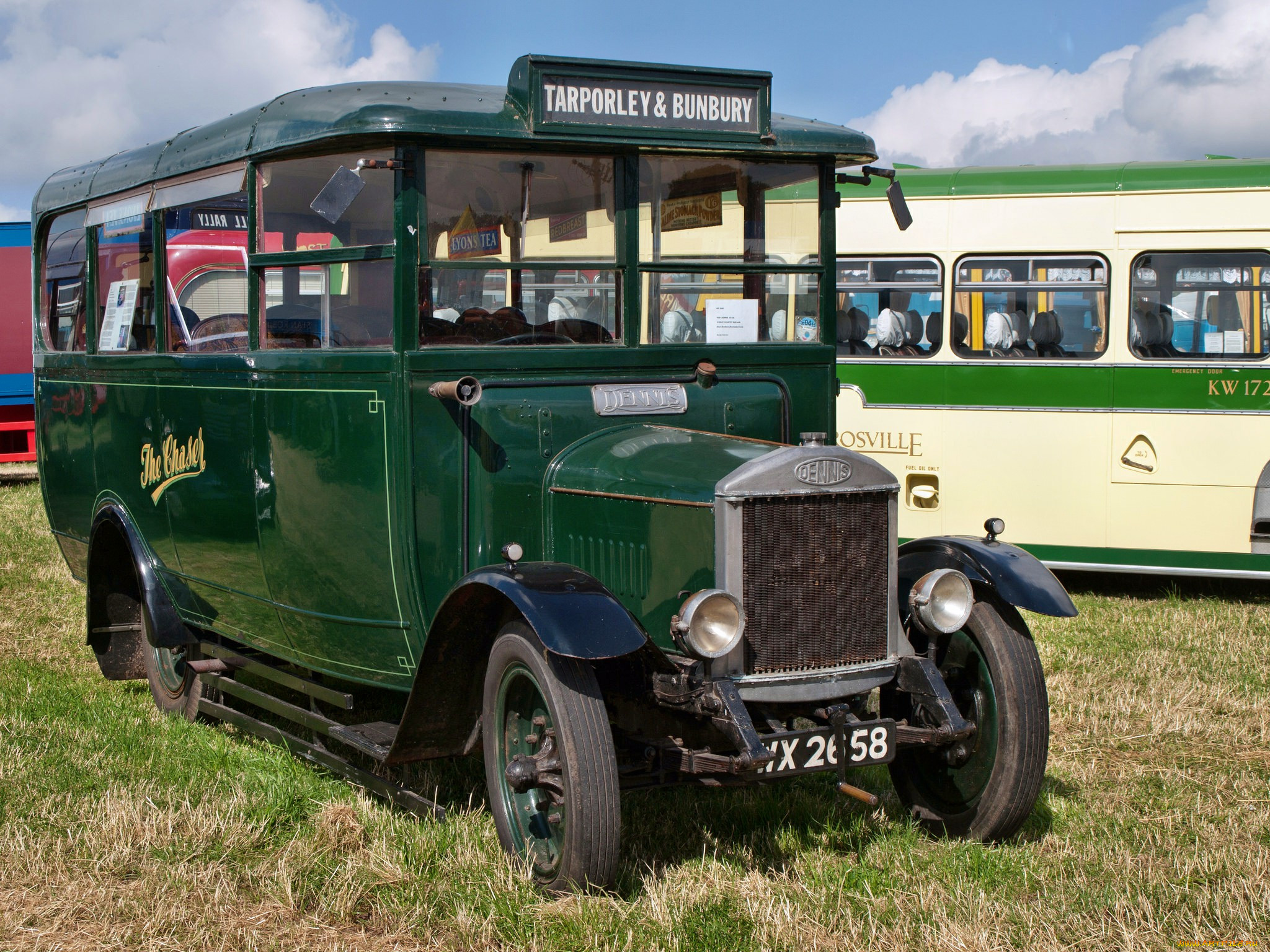 1929 dennis 30cwtshort the chaser-bounty country coaches, , , , , 